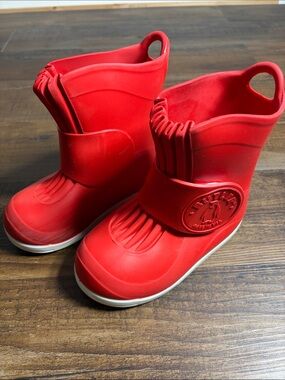 Butler Kids Overboot Rain & Snow Boot - Brown